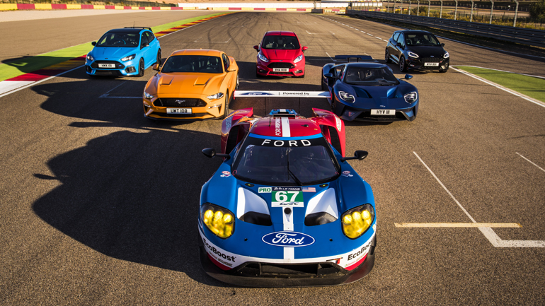 Τα κορυφαία μοντέλα της Ford αναμετρώνται στην πίστα